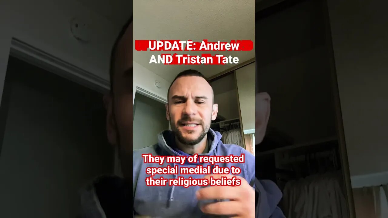 ANDREW Tate #UPDATE - Submitted to the HOSPITAL 🤯 #FreeTopG