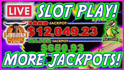 🔴 MORE LIVE SLOT PLAY SPECIAL! MASSIVE JACKPOTS INCOMING AT LONGHORN CASINO! PART 2