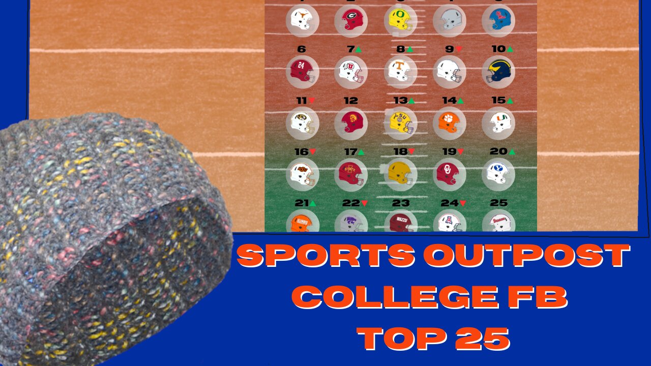 BYU Drops In, Who Drops Out? YOURSPORTSPOUTPOST!!! Week 5 Top 25