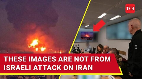 Israeli Military Shares Fake Photo Of Iran Attack During Govt Briefing | Misinformation Debunked