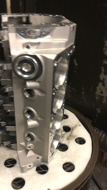 Aluminum Track Boss after wash￼