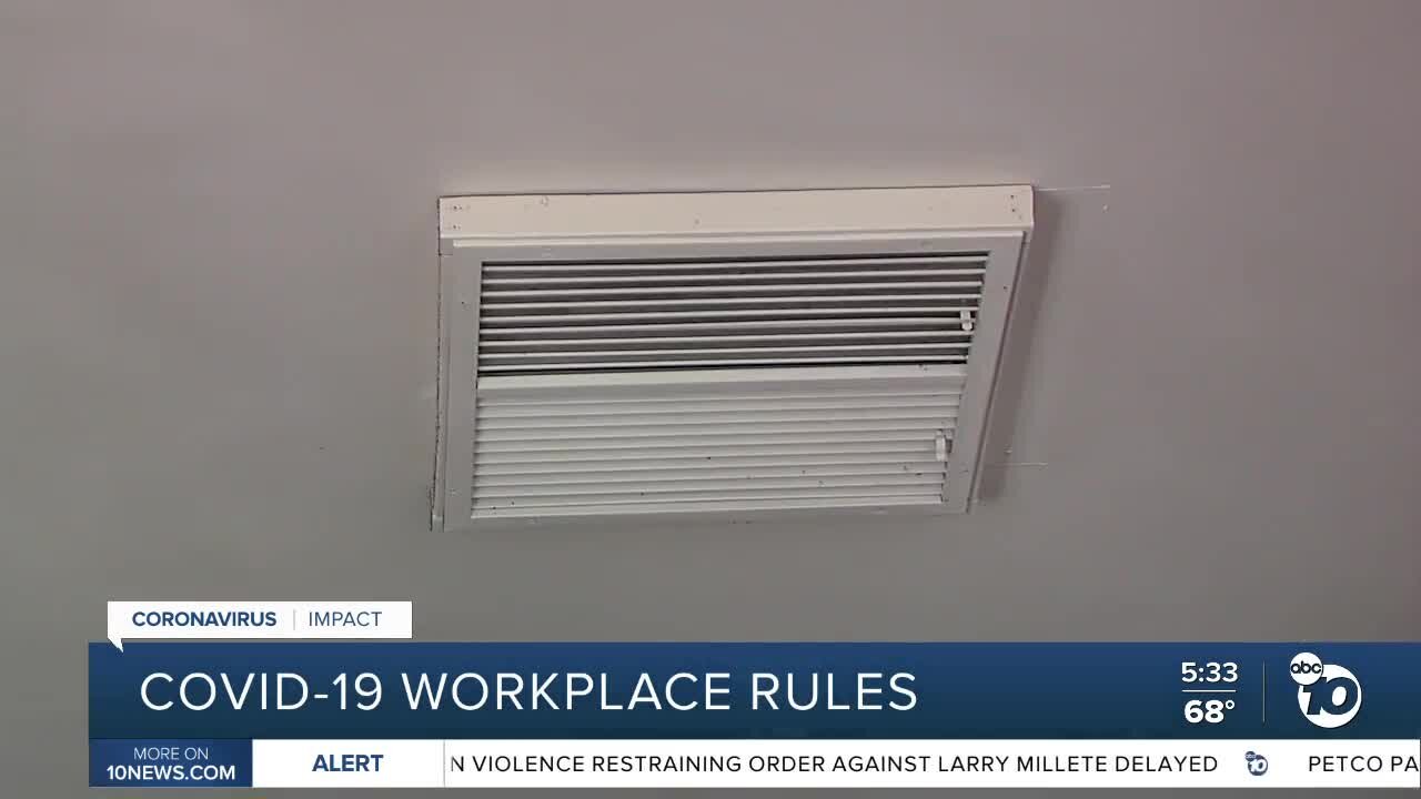 Cal/OSHA air filtration requirements for employers