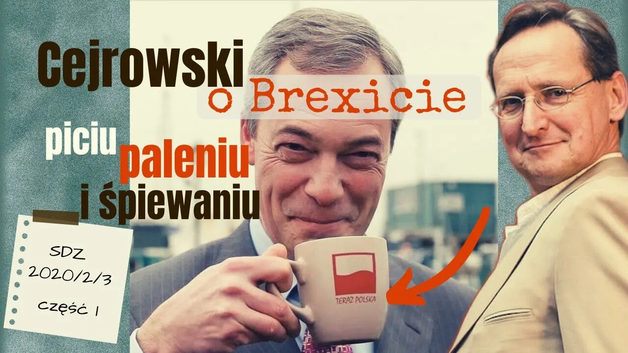 Cejrowski o #Brexit, piciu, paleniu i śpiewaniu 2020/2/3 Studio Dziki Zachód odc. 43 cz. 1