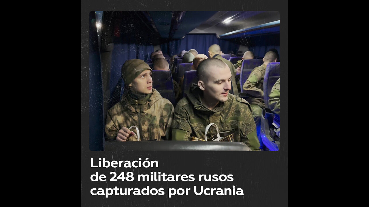 Rusia anuncia la liberación de 248 militares capturados por Ucrania