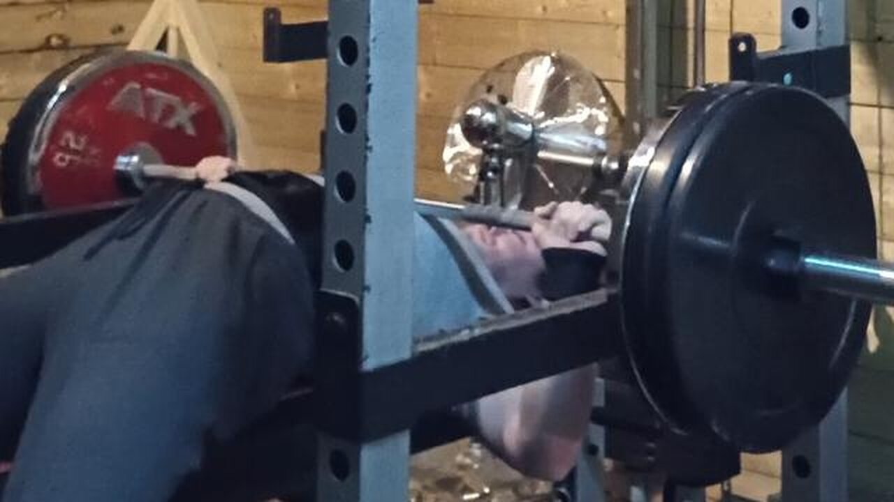 NEW-TECH EXCLUSIVE: 6x3 100 Kgs Paused Bench Press. Last Set.