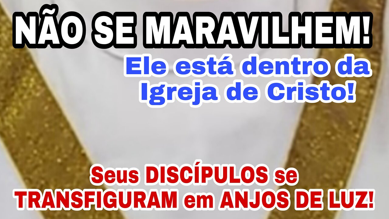 Eles estão dentro da Igreja de Cristo!