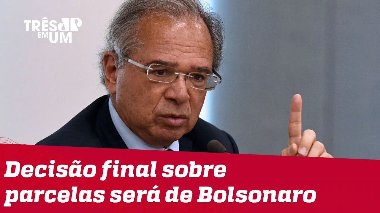 Guedes fala sobre mudanças no auxílio emergencial e Bolsa Família