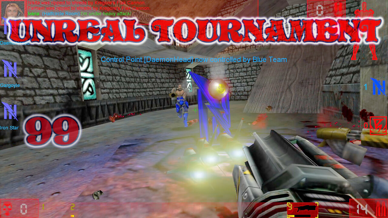 Domination Tactics on Cryptic Map in Unreal Tournament