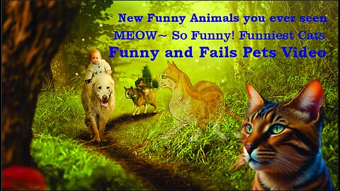 Funniest cats 😂 Funny and Fails Pets Video 😂 MEOW~ So Funny! Funniest Cats 😂 New Funny Animals