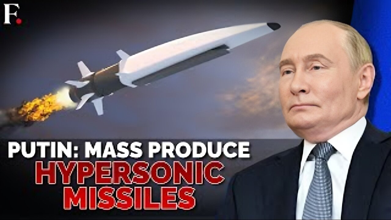 Putin Says Will Keep Testing New Weapons, Orders Mass Production Of Hypersonic Missiles