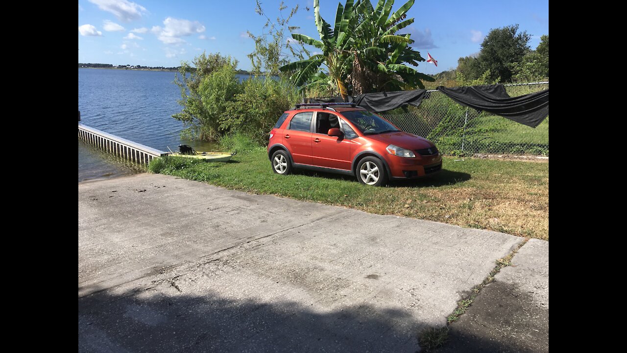 Kayak Fly Fishing Review of Lake McLeod in Polk County, Florida