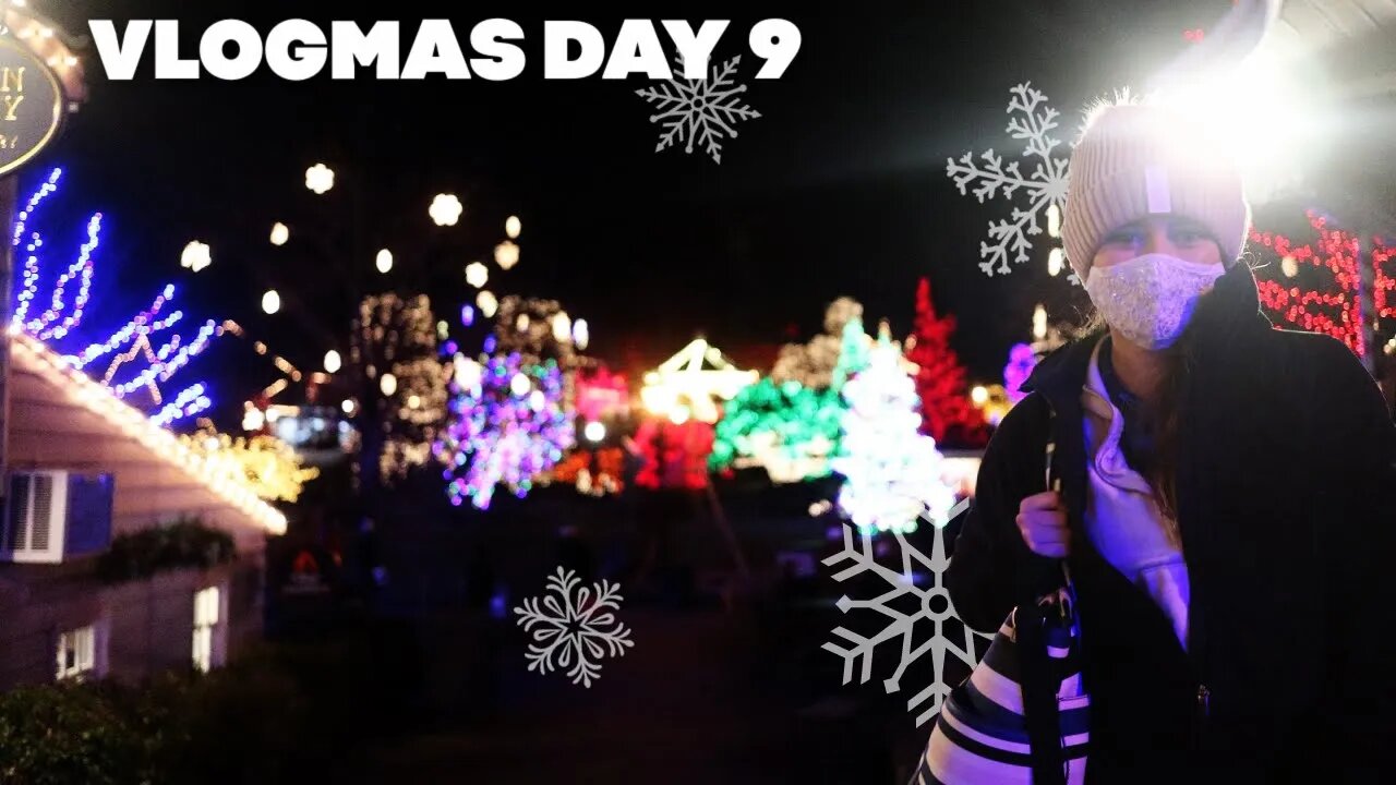 Peddler's Village (The BEST Lights) | Vlogmas Day 9