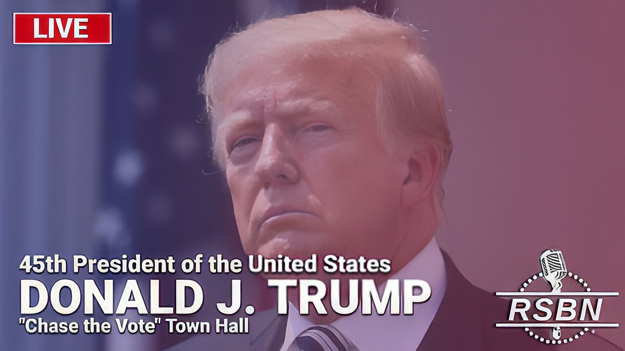 LIVE: "Chase the Vote" Town Hall With President Donald J. Trump - 6/6/2024