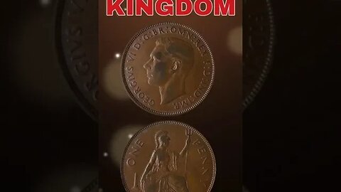 United Kingdom 1 Penny 1938. #shorts #coinnotesz #viral