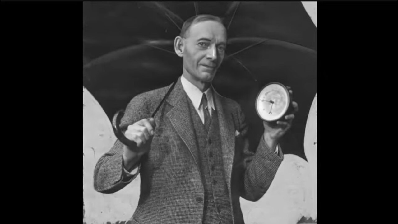 Forgotten Star of Weather Manipulation! Charles Hatfield. Occupation Rainmaker- 1916 Man-Made Storms