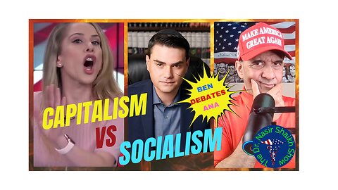 Did Ben Shapiro Just OUTSMART Ana Kasparian On Capitalism VS Socialism DEBATE- Which Is Better?