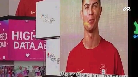 when I met the most famous cristiano Ronaldo