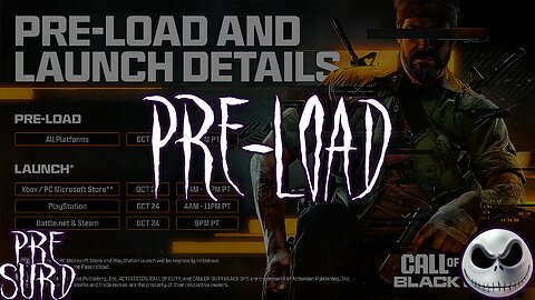 🔵 Pre-load Black Ops 6 As Of Today!