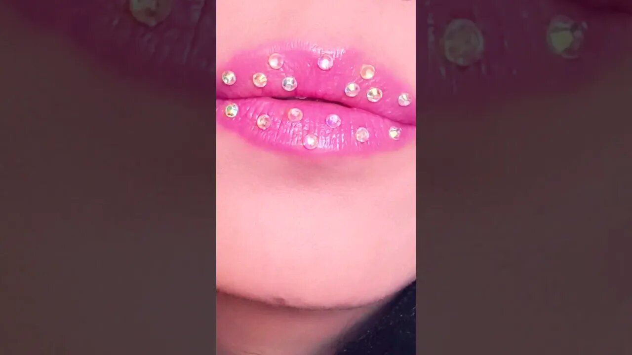 Creative Lip Art Makeup Design #shorts #shortvideo #viral #lipswatches #trending #fyp #short