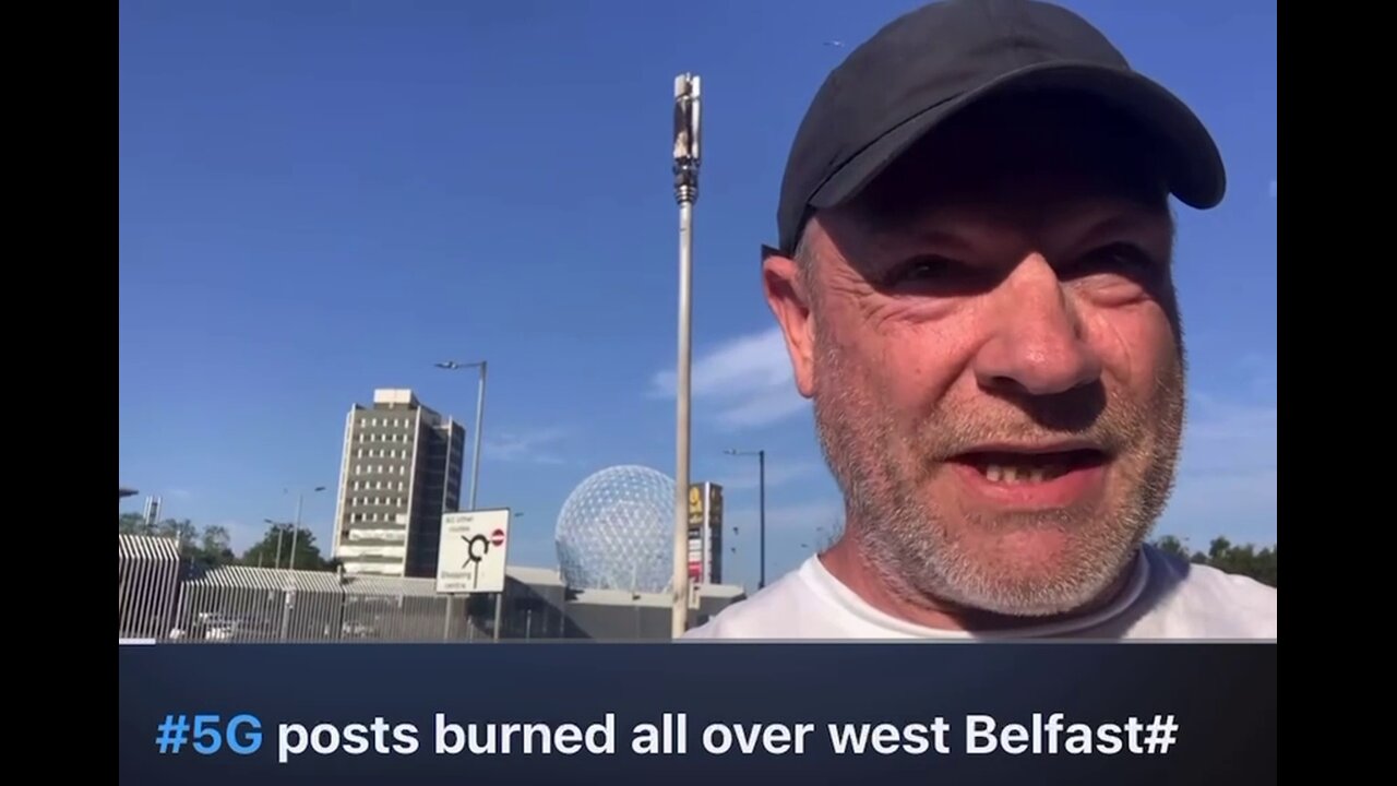 5G towers all round Belfast burnt down. People power!