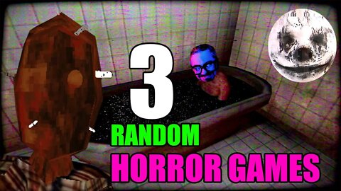 Maggot Man, Bloody Daddies, and Jump Scares! | 3 RANDOM HORROR GAMES