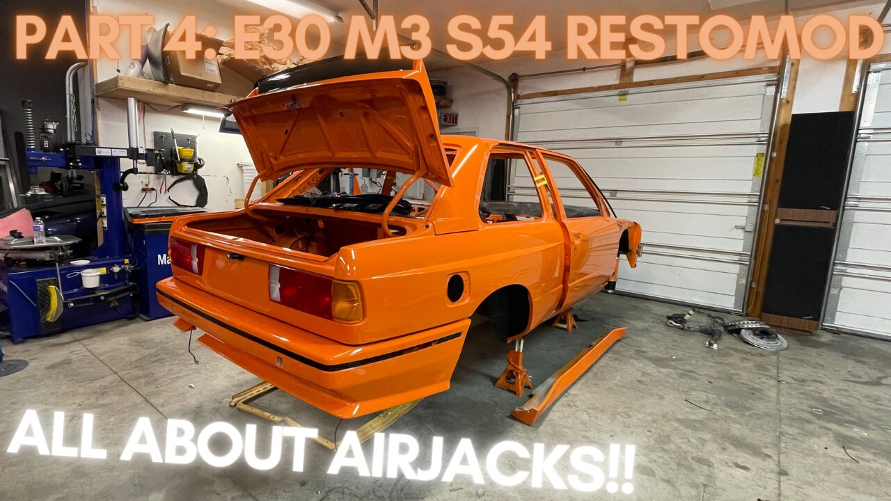 Part 4: 🛠️ Air Jack Gamble - 🚗 Will Our BMW E30 M3 Rise to the Challenge? 🚗🛠️