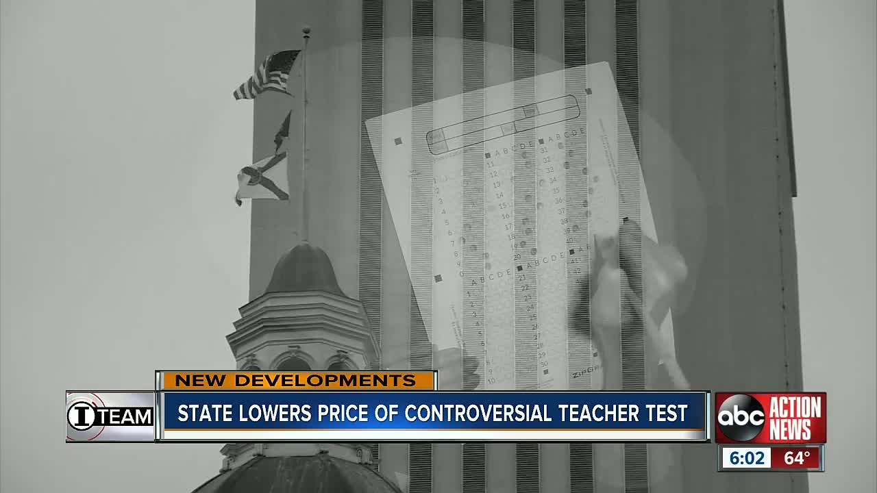 FL Board of Education votes to lower fees for examinees taking state teacher certification exam