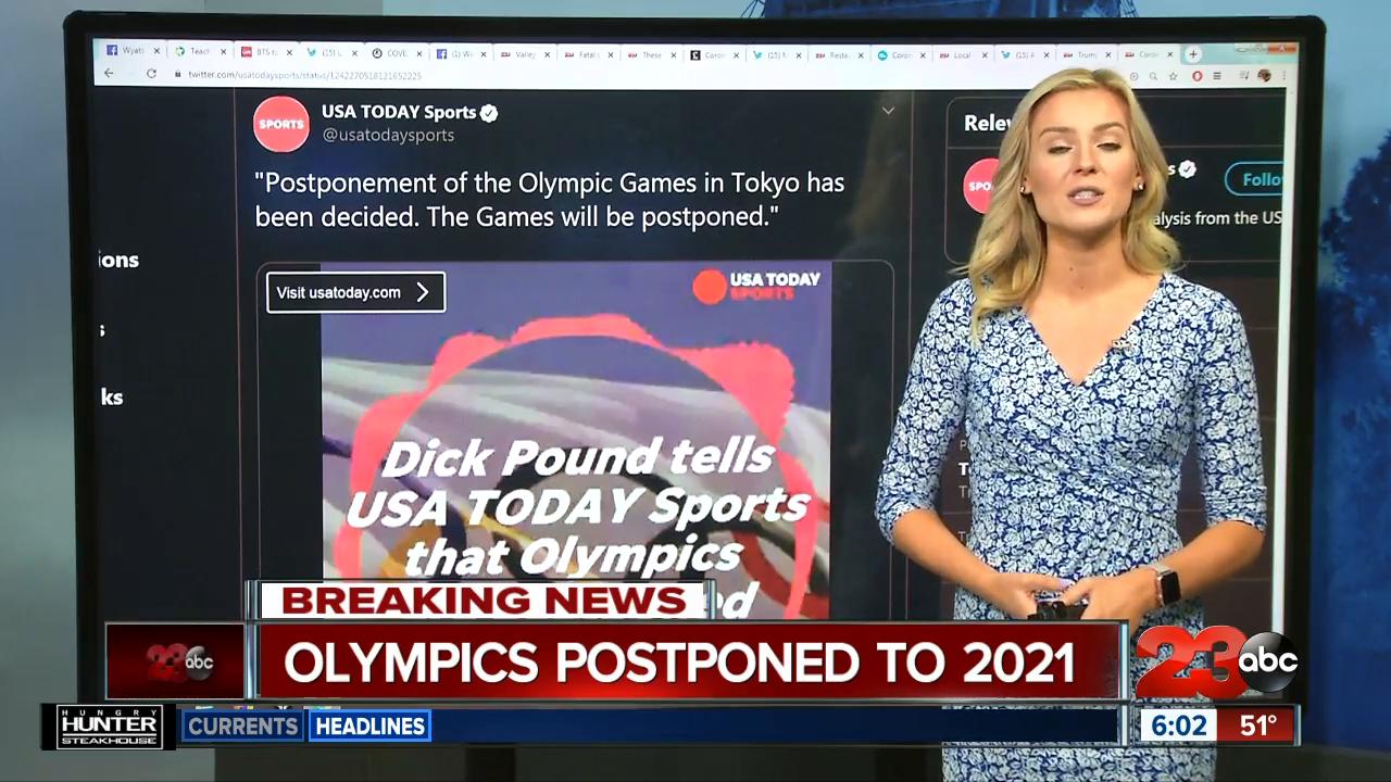 Olympics postponed to 2021