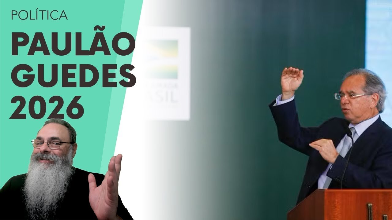 PAULO GUEDES pode SER ALTERNATIVA para PRESIDÊNCIA em 2026: EU VOTO FÁCIL, só PRIVATIZAR PETROBRAS