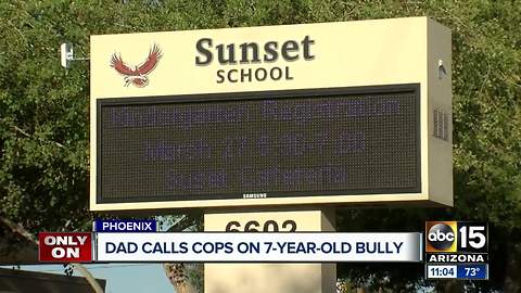 Dad calls 911 on bully after he says his son was assaulted at school