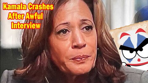 Salty Cracker: Kamala Crashes After Awful Interview ReeEEeE Stream 08-30-24