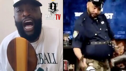 Rick Ross Claps DJ Envy After He Wore Correctional Officer Uniform! 👮🏾‍♂️