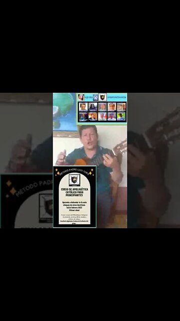 El Padre Luis Toro envía saludos a los estudiantes del curso de Apologética Católica.