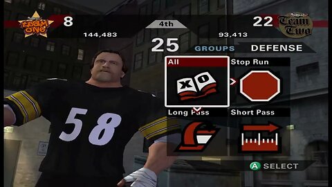 NFL Street 2 Team Plummer vs Team Garcia Pickup Game