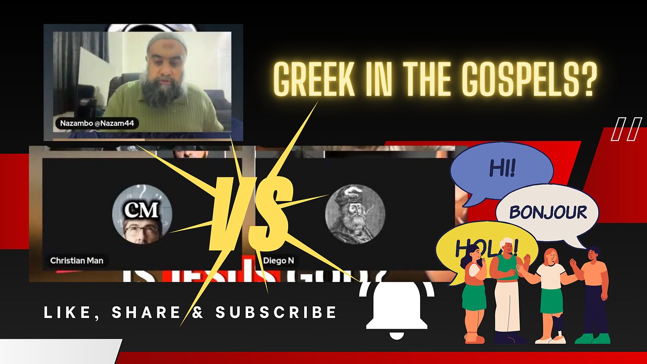 Dealing with the Greek terms in the Bible.