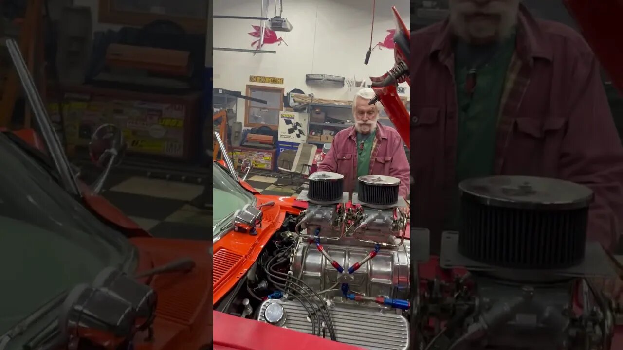 Eastern Hot Rodder: Roots Blown 468" BBC idling good make my dad one happy hot rodder