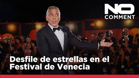 Desfile de estrellas en la alfombra roja del Festival de Venecia: de George Clooney a Brad Pitt