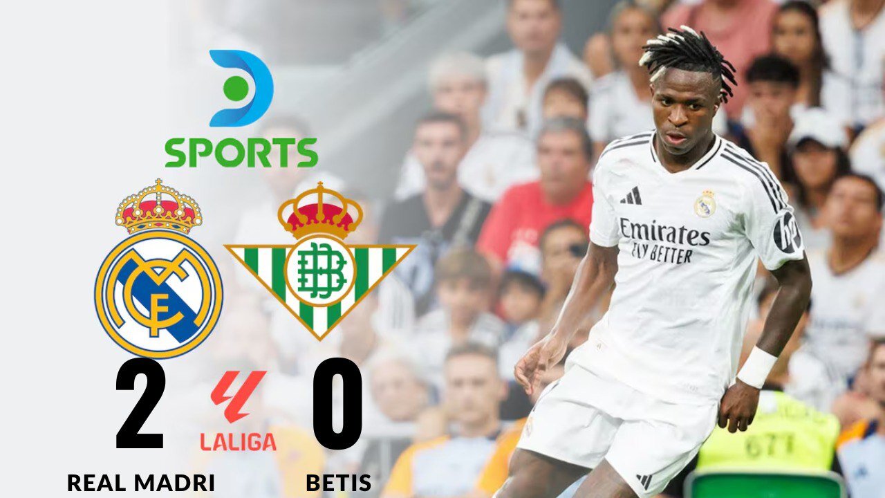 Doblete de Mbappe Real Madri 2 vs 0 Betis || REASUMEN