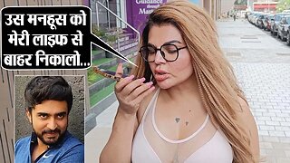 Rakhi Sawant ने Media के सामने की अपने Lawyer से बात, बोली Adil मनहूस को मेरी लाइफ से बाहर निकालो 🔥📸