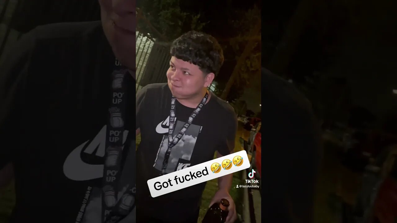 Someone taught he could handle it 🤣 #nightlife #party #vlogger