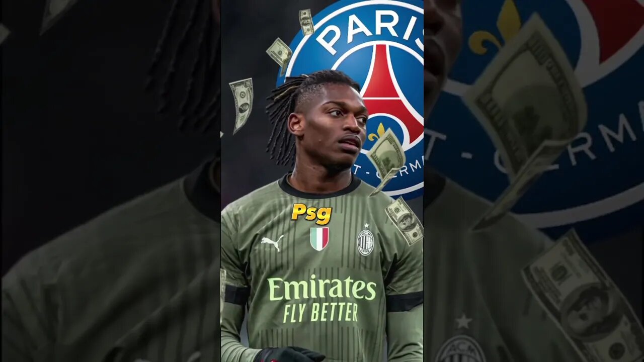 Rafael leão no PSG #futebol #rafaelleao #psg