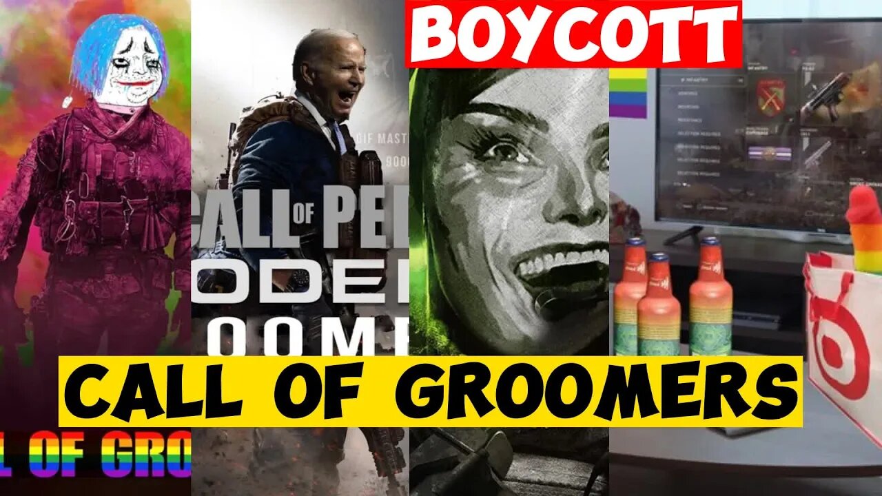 CALL OF DUTY BOYCOTT COMPILATION #CallofGroomers #UnInstallWarzone #boycottcod #BoycottCallOfDuty