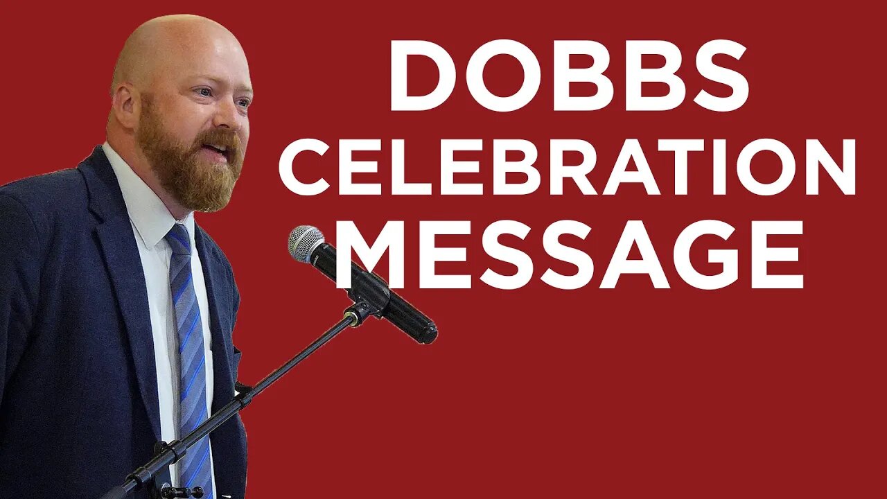 Dobbs Celebration Message | Toby Sumpter