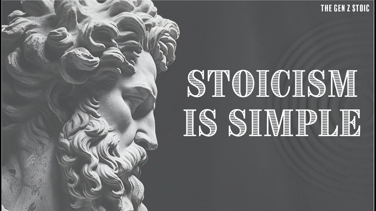 How to Live Simply | Stoicism as a Life Philosophy