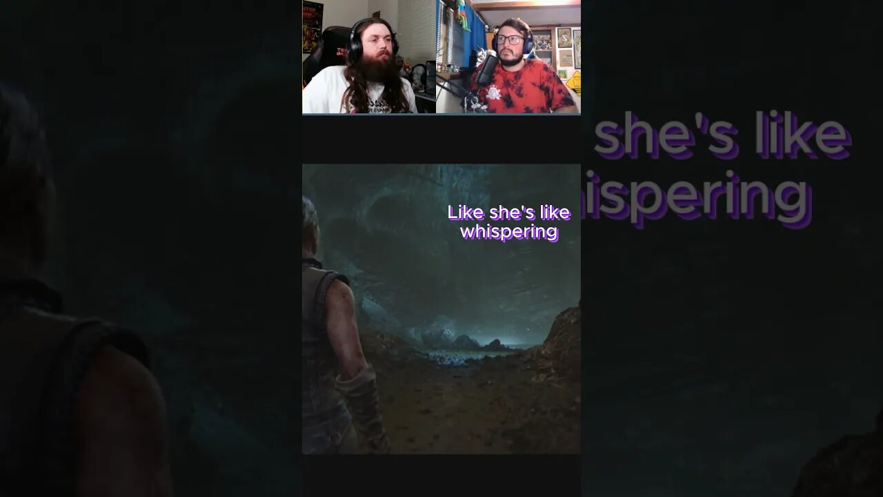 Whispers #reaction #reactionvideo #reactionshorts #hellblade #hellblade2 #xbox #xboxseriesx #gaming