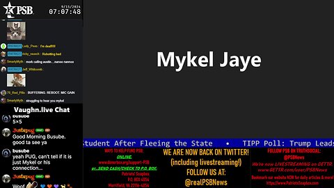 2024-09-15 07:00 EDT - Patriots Soapbox AM: with MykelJaye