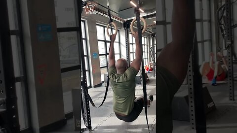 Ring L-Sit Pull Ups #shorts #backworkout #core #calisthenics #biceps