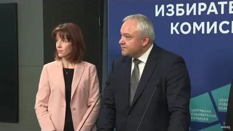 Брифинг на ЦИК и вътрешния министър