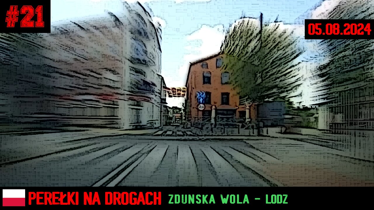 #21 Perełki na drogach | Zduńśka Wola - Łódz