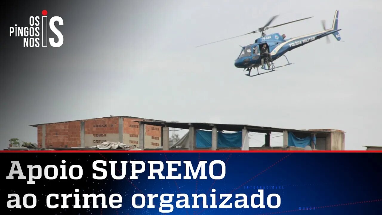 STF restringe uso helicópteros em operações policiais